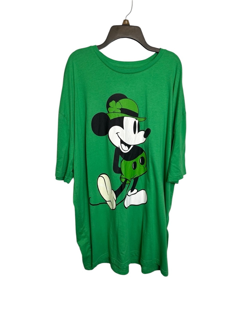 Disney rare Mickey Mouse St Patrick's day novelty print men's size 3XL
